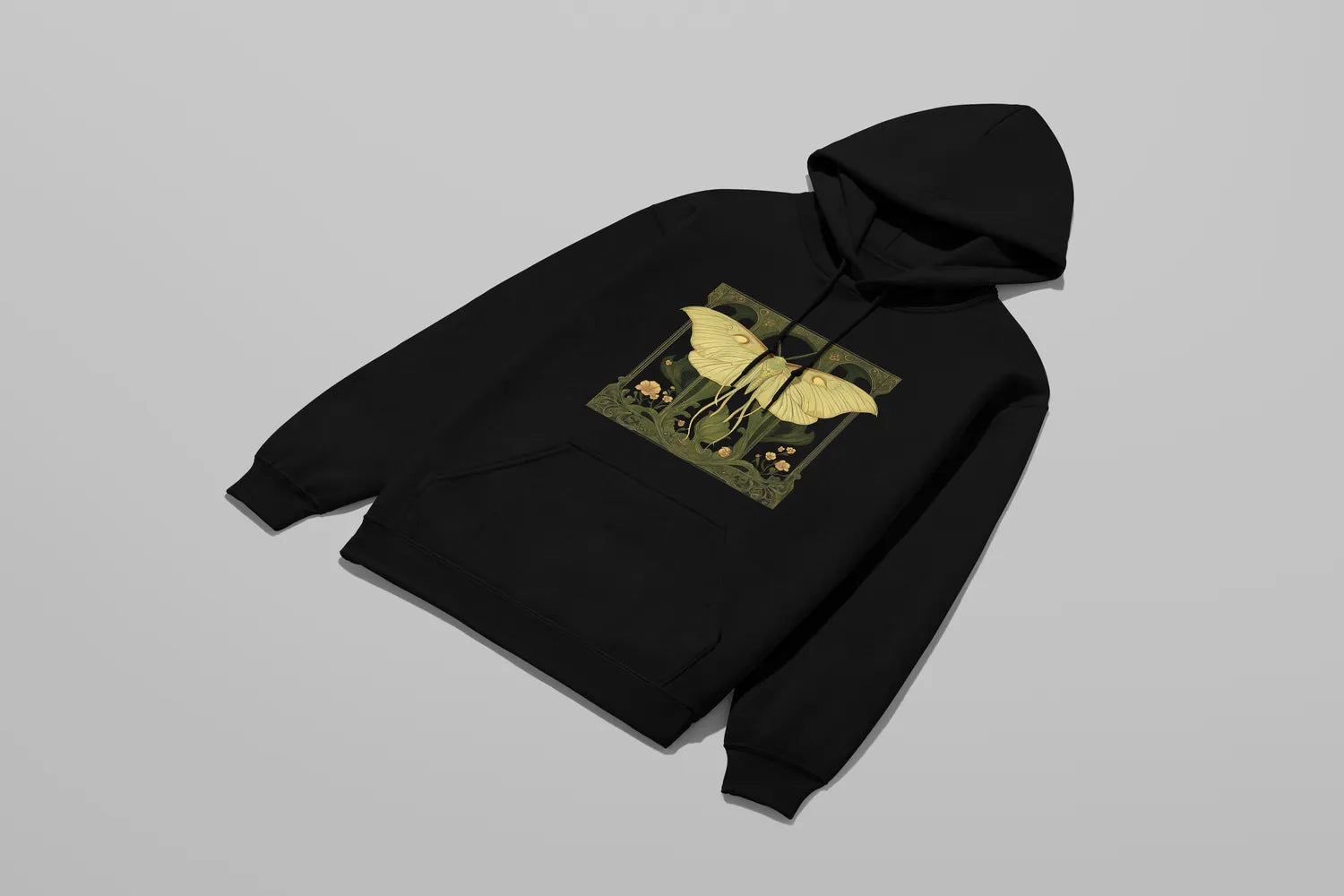 Veil of the Lunar Sentinel Hoodie