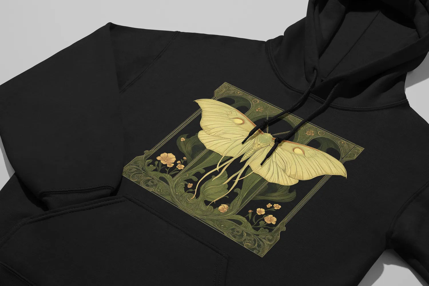 Veil of the Lunar Sentinel Hoodie