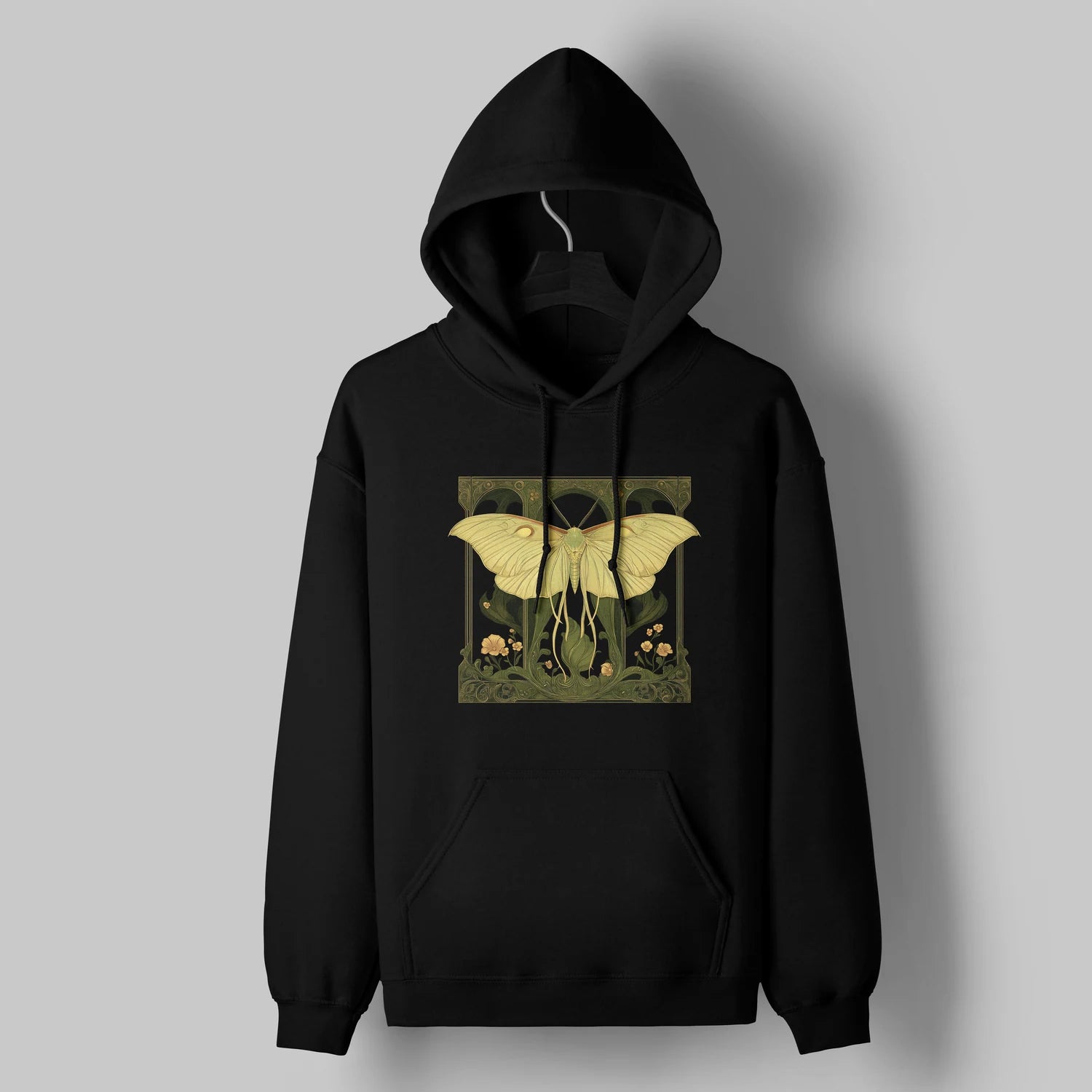Veil of the Lunar Sentinel Hoodie