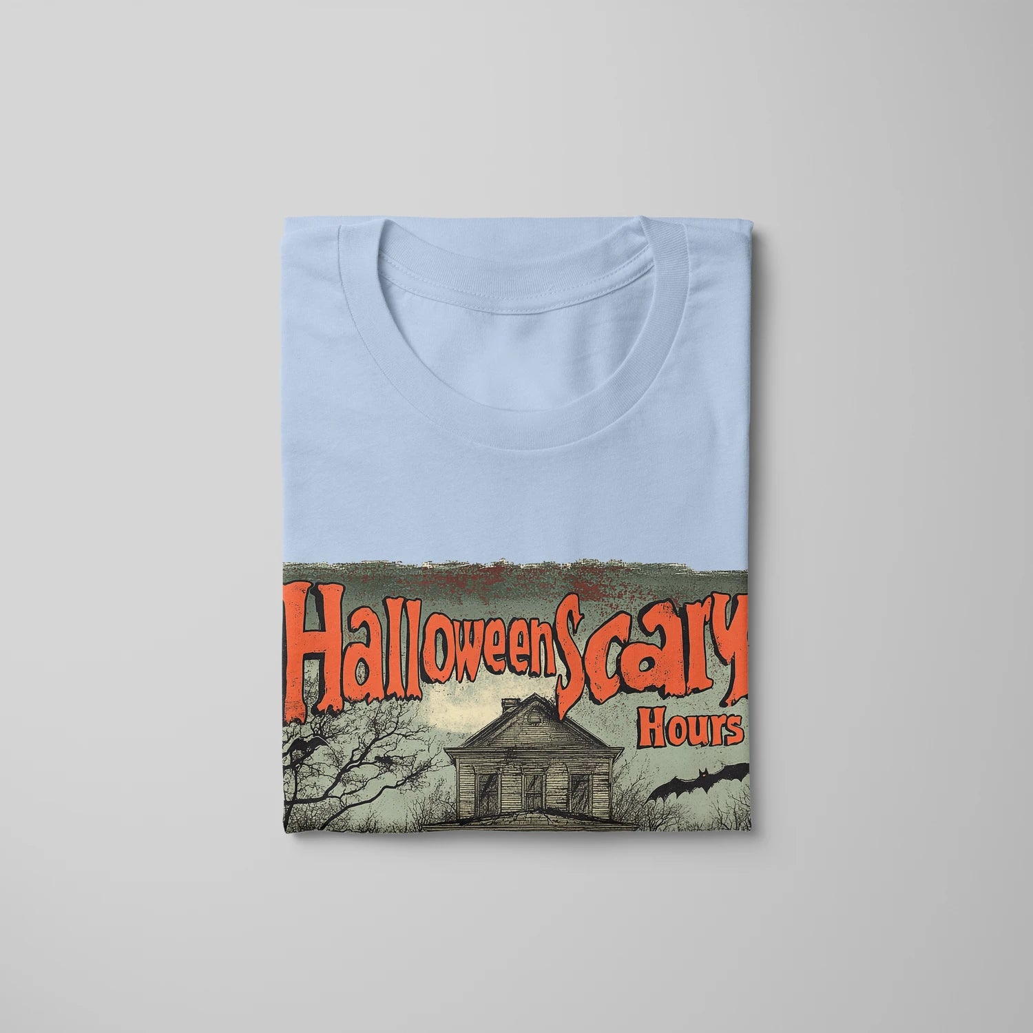 Haunted House Sleeve Shirt