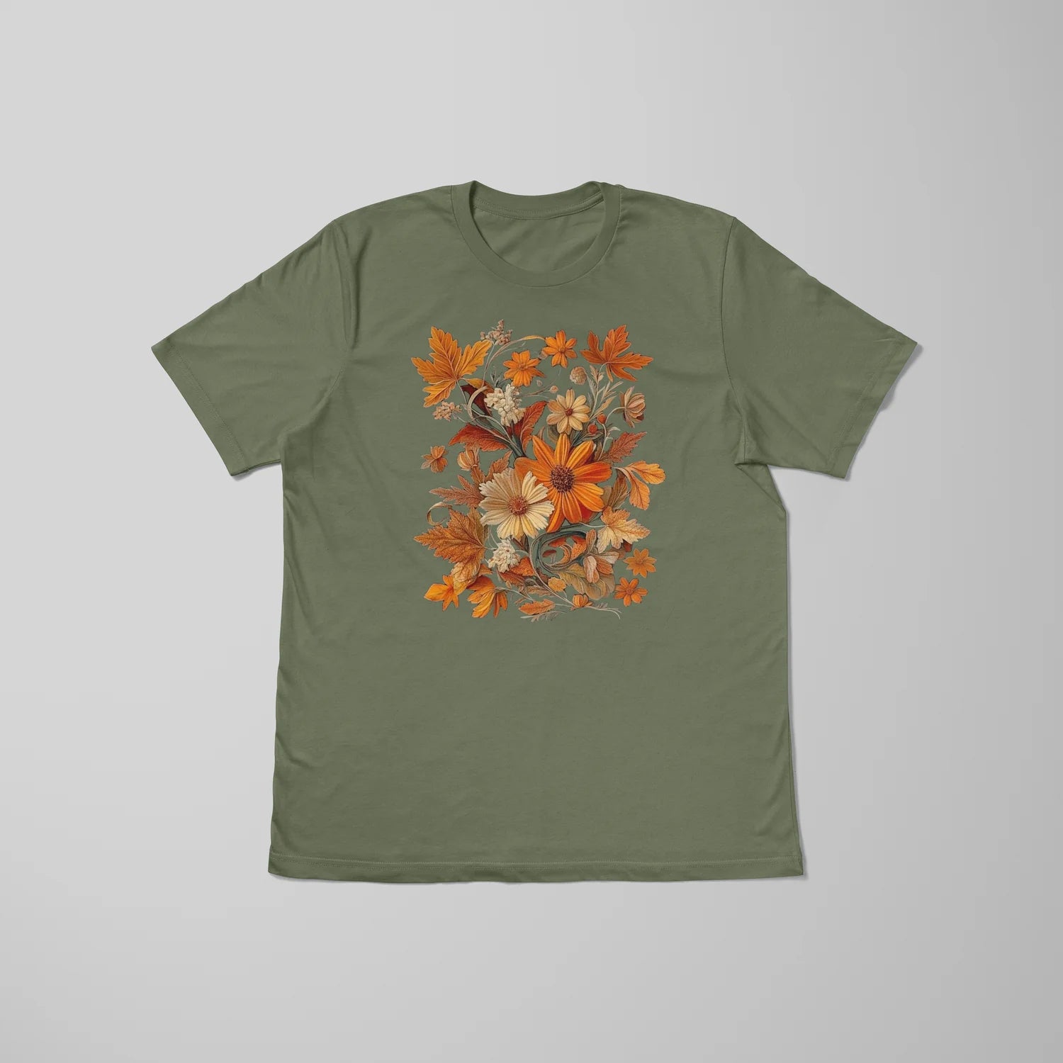 Fall Flowers Unisex Tee