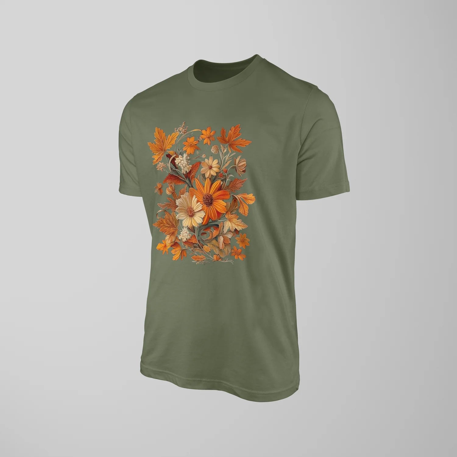 Fall Flowers Unisex Tee