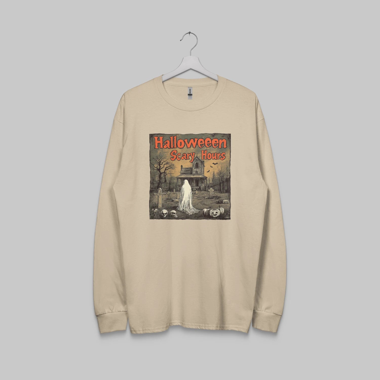 Haunted House Sleeve Shirt