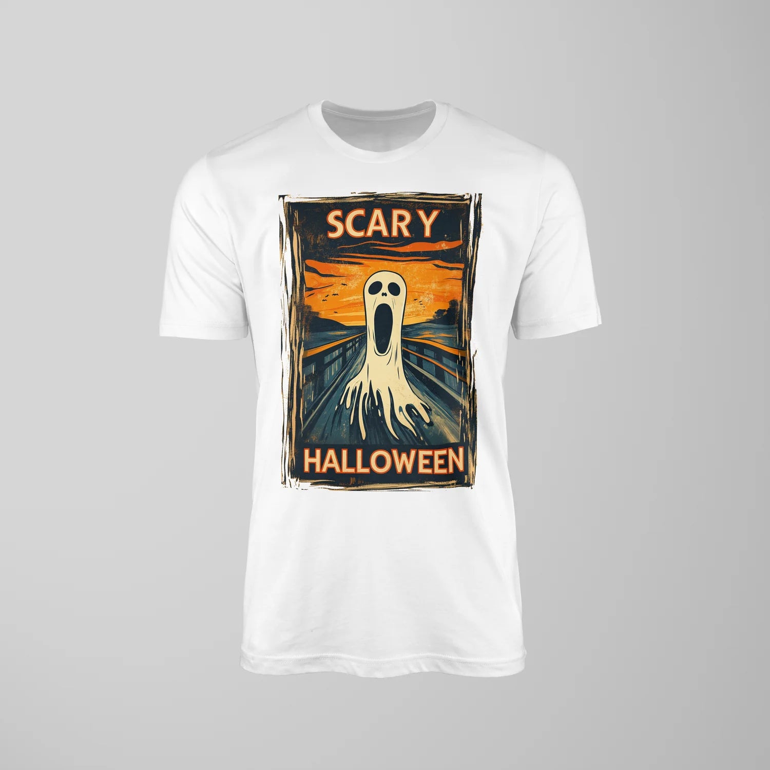 Scary Halloween Unisex Tee