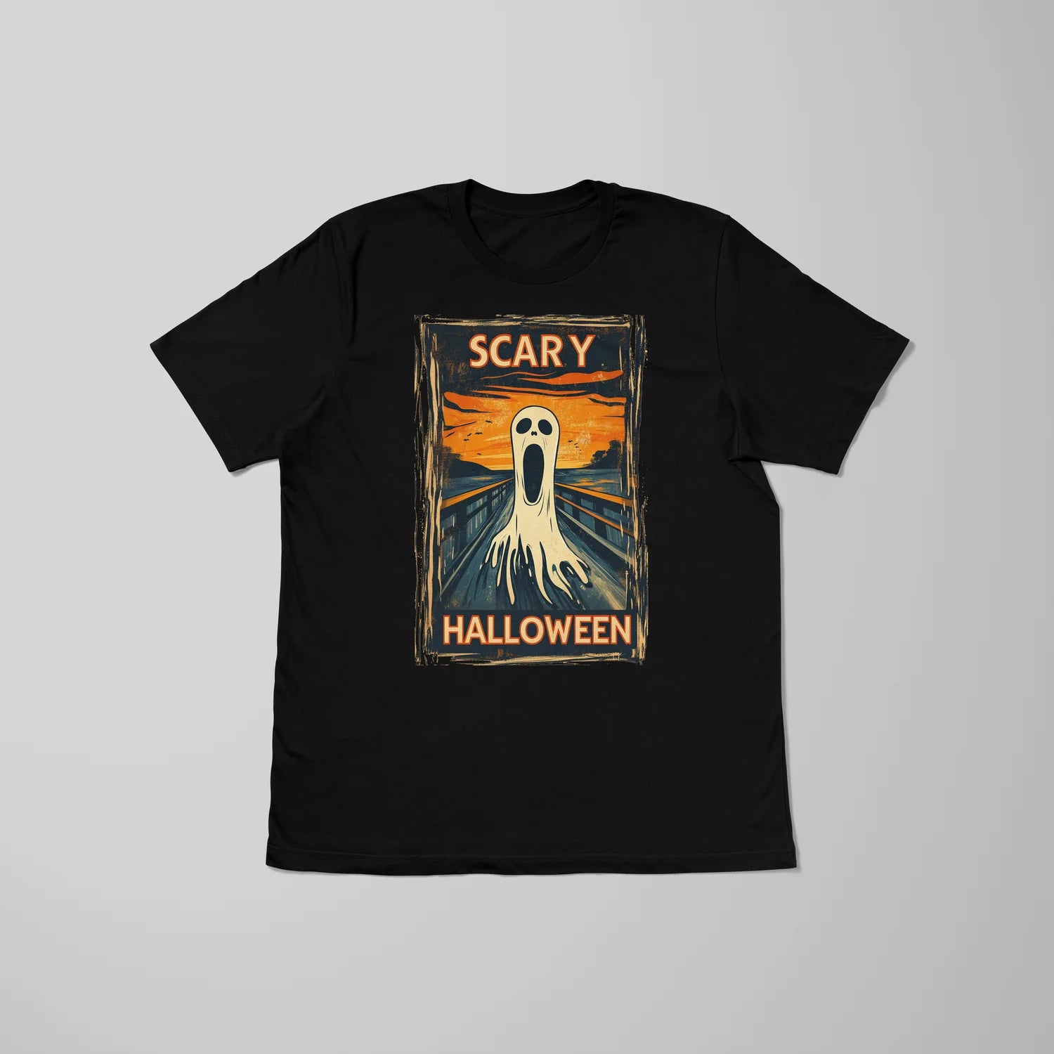 Scary Halloween Unisex Tee