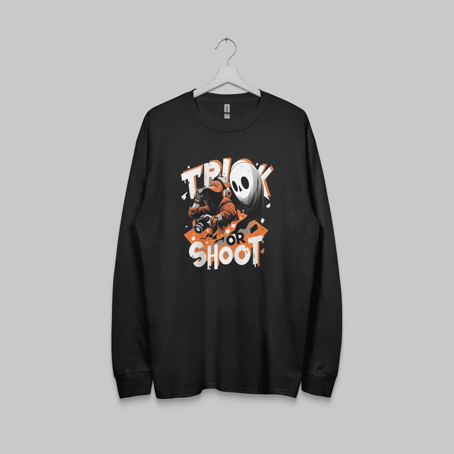 Trick or Shoot Sleeve Shirt