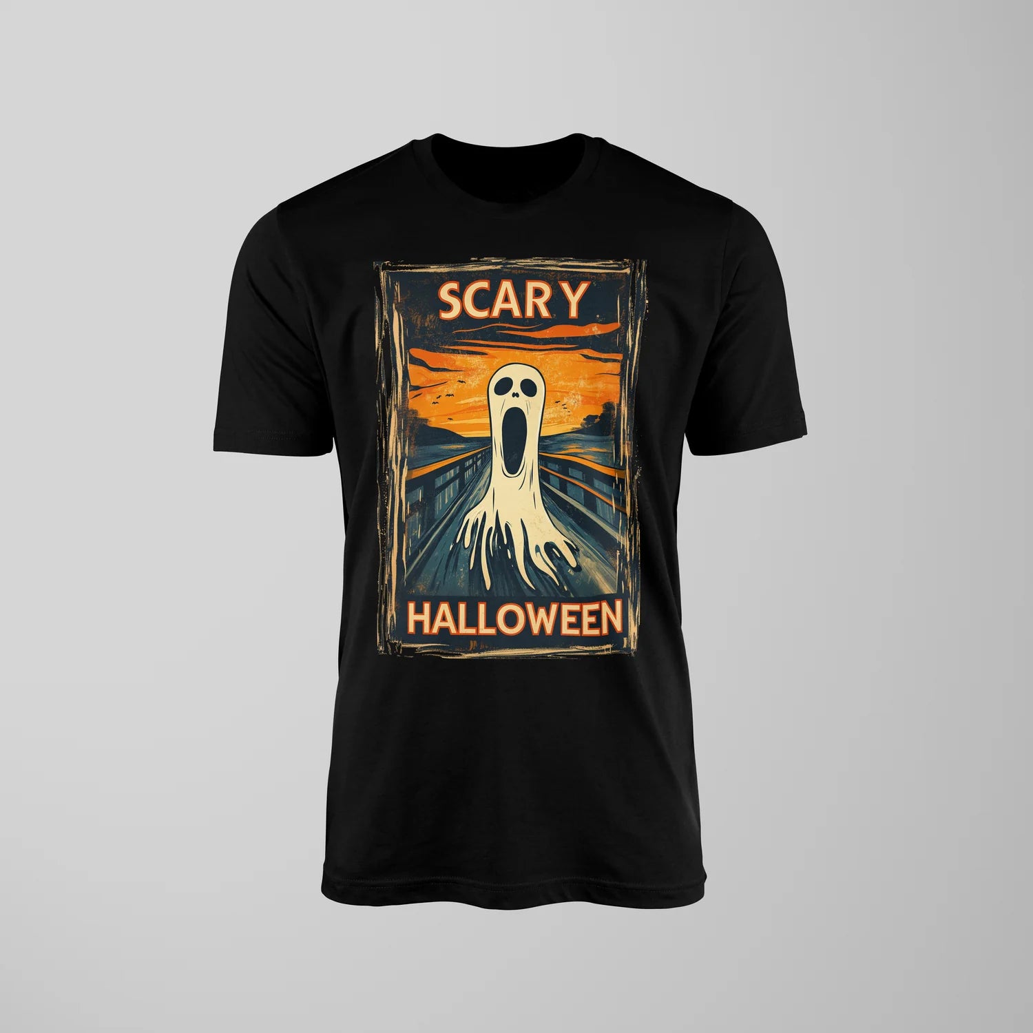 Scary Halloween Unisex Tee