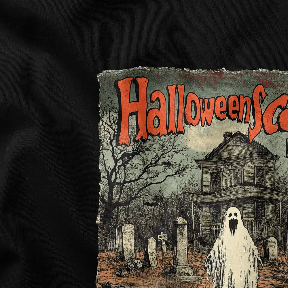 Haunted House Sleeve Shirt