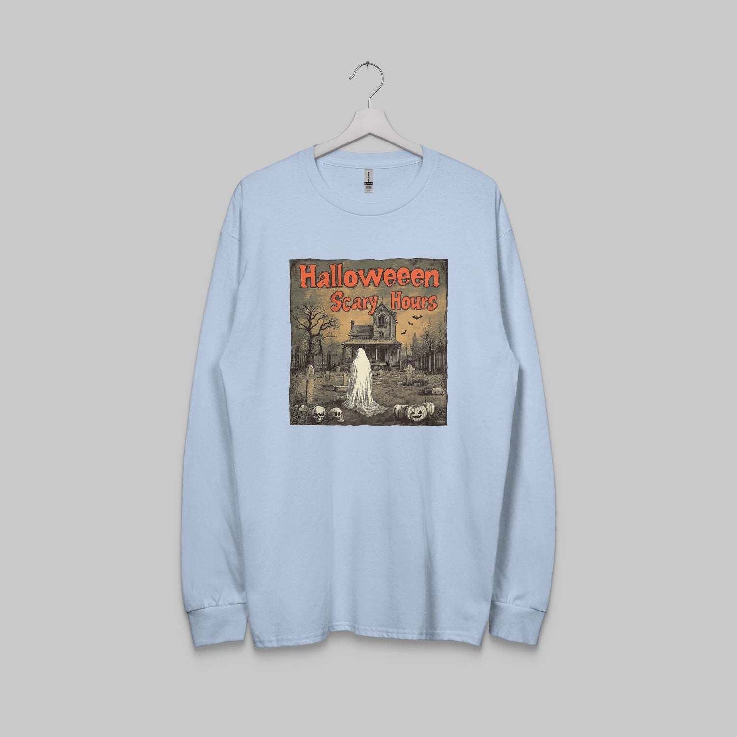 Haunted House Sleeve Shirt