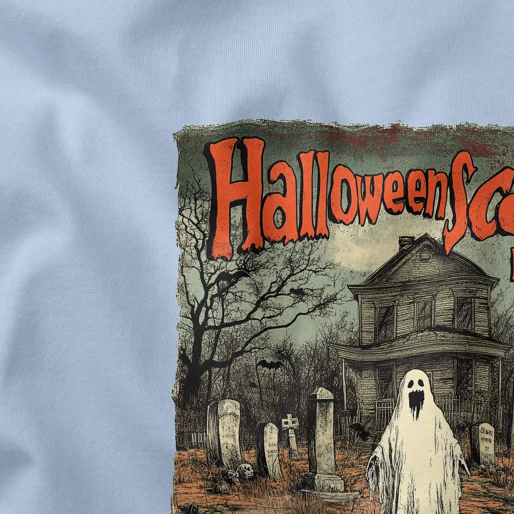 Haunted House Sleeve Shirt