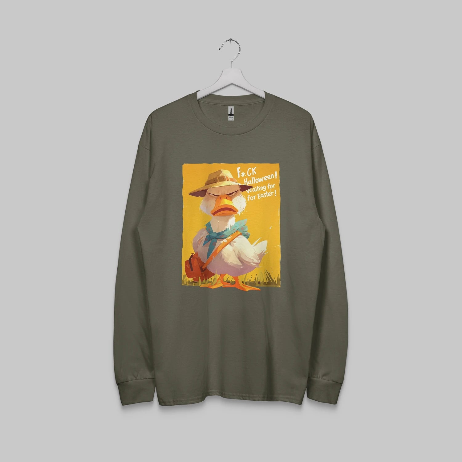 Duck Halloween Sleeve Shirt