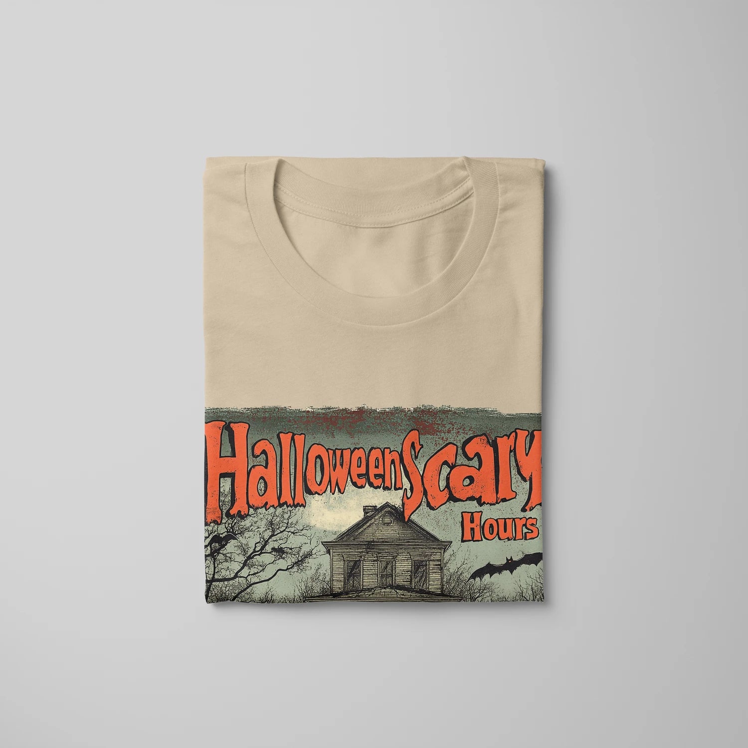 Haunted House Sleeve Shirt