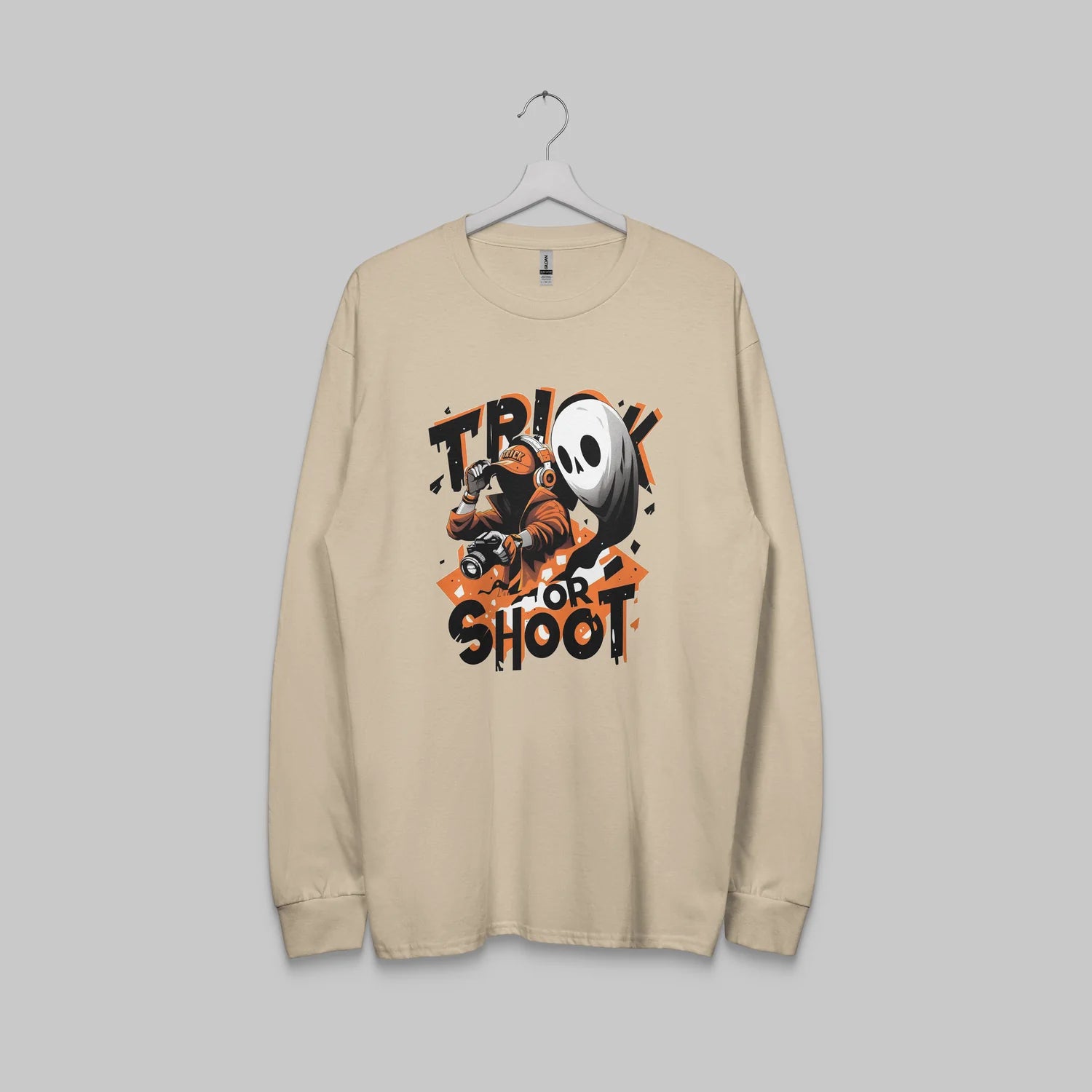 Trick or Shoot Sleeve Shirt