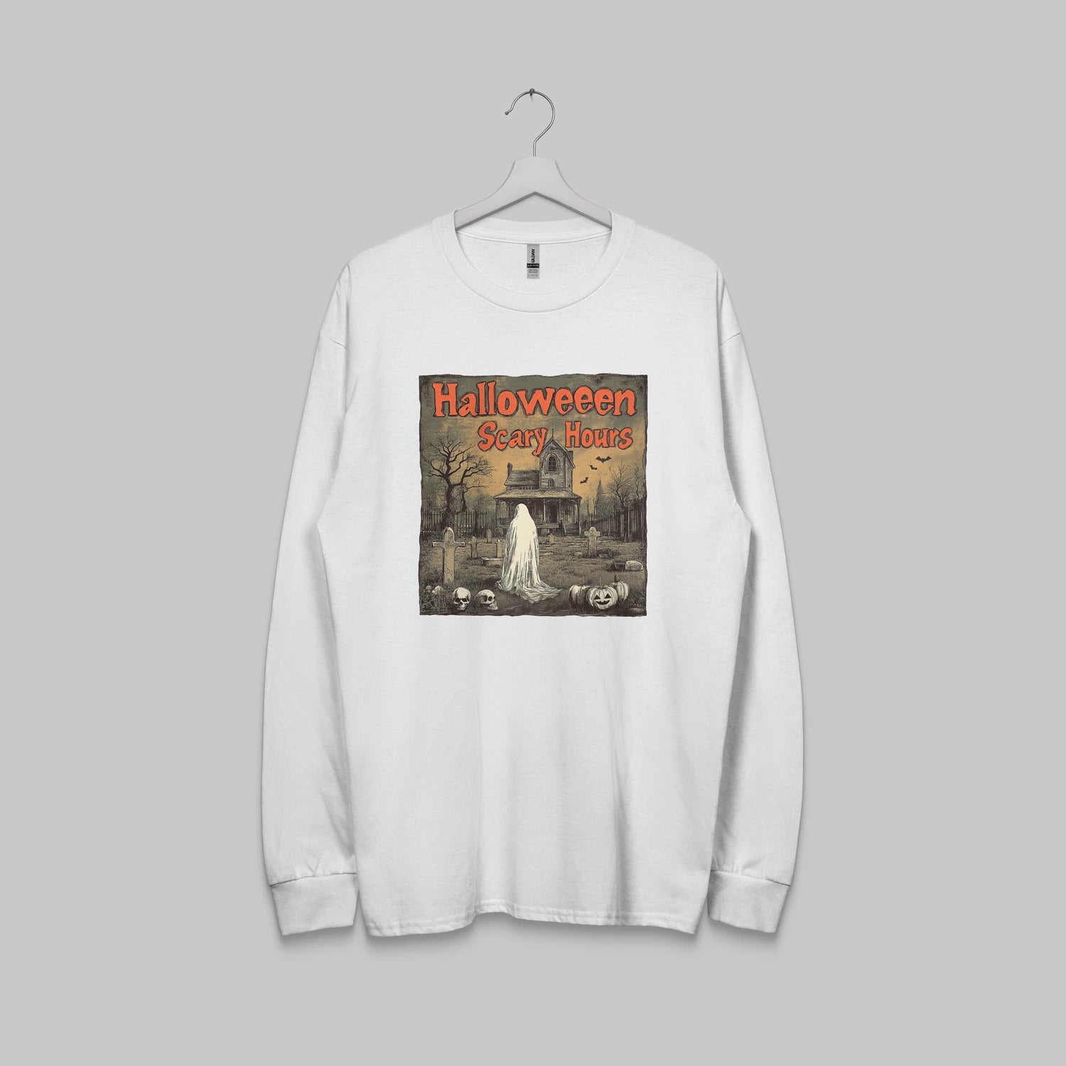 Haunted House Sleeve Shirt