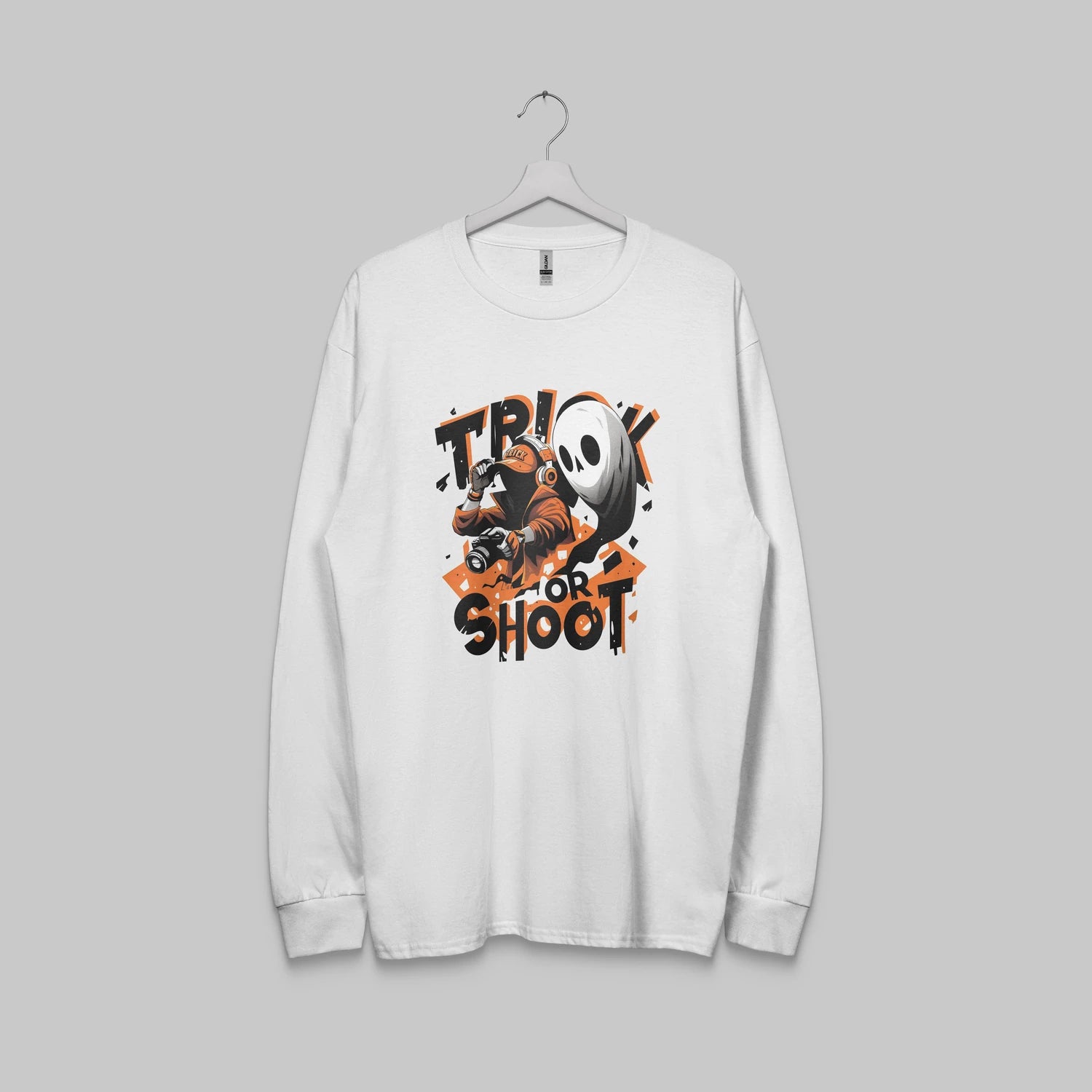 Trick or Shoot Sleeve Shirt